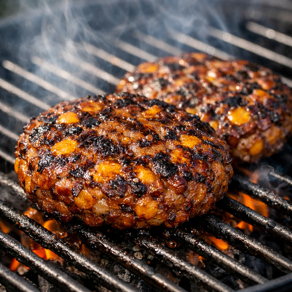 Bacon-Cheddar Burger Patties